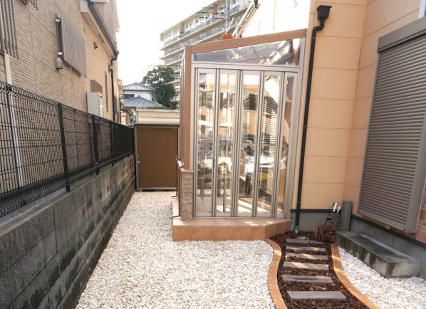 サンルームの新設　所沢市事例
