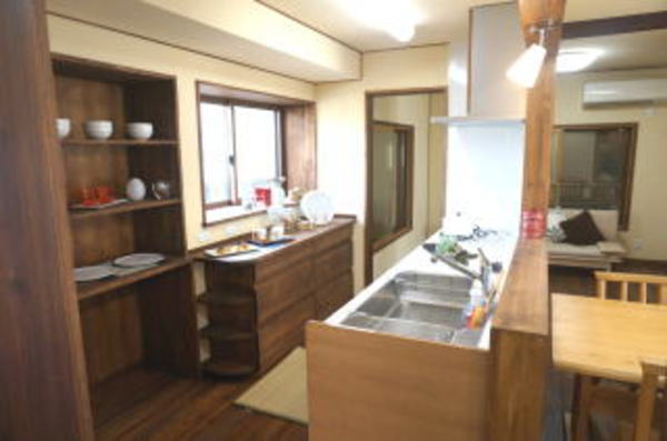 所沢市の天然木のリノベーション事例写真