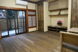 練馬区で築50年の木造住宅を天然木でリノベーション