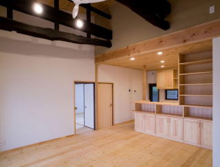 築50年の平屋を無垢の家にリノベーション事例写真