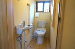無垢の家リノベーション住宅所沢市トイレ施工事例写真